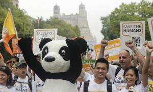 People's Climate Rally in New York City, Sept. 21, 2014 http://www.worldwildlife.org/